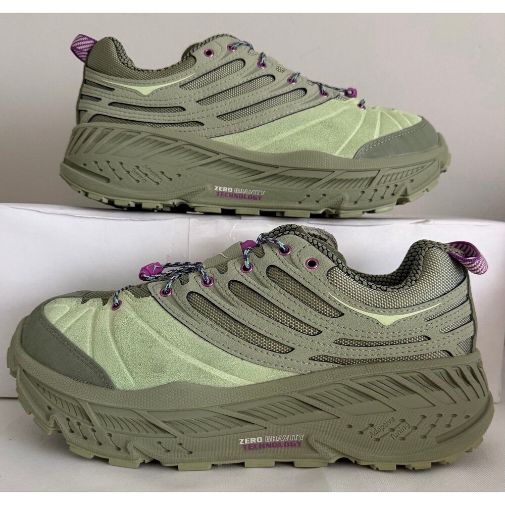 Hoka One U Stinson Evo OG TP Sea Moss Luna Moth Men’s 8.5 Women’s 9.5